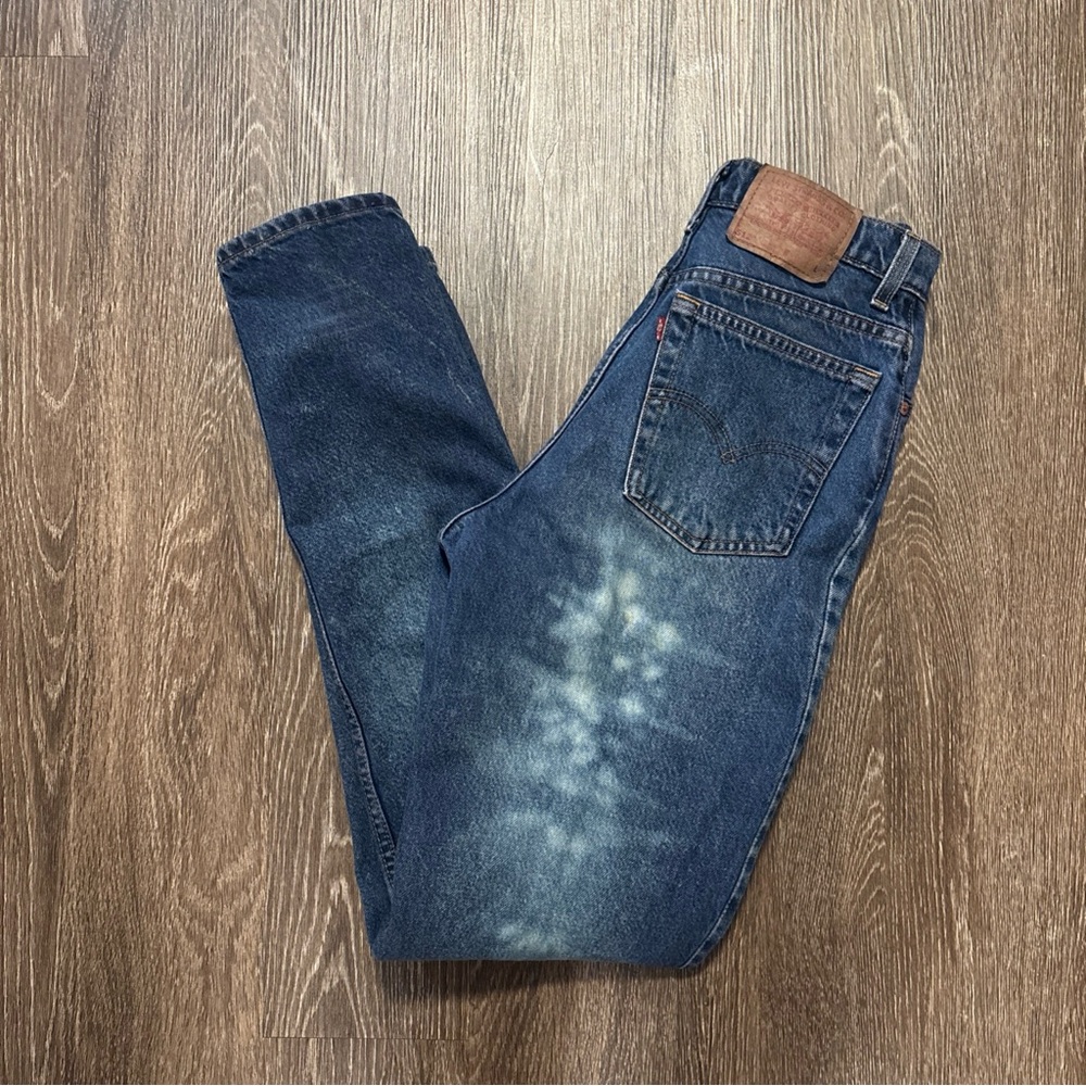 Levi’s Vintage 90s 512 Slim Fit Tapered Leg Size 11 Long Made In USA (26x32)